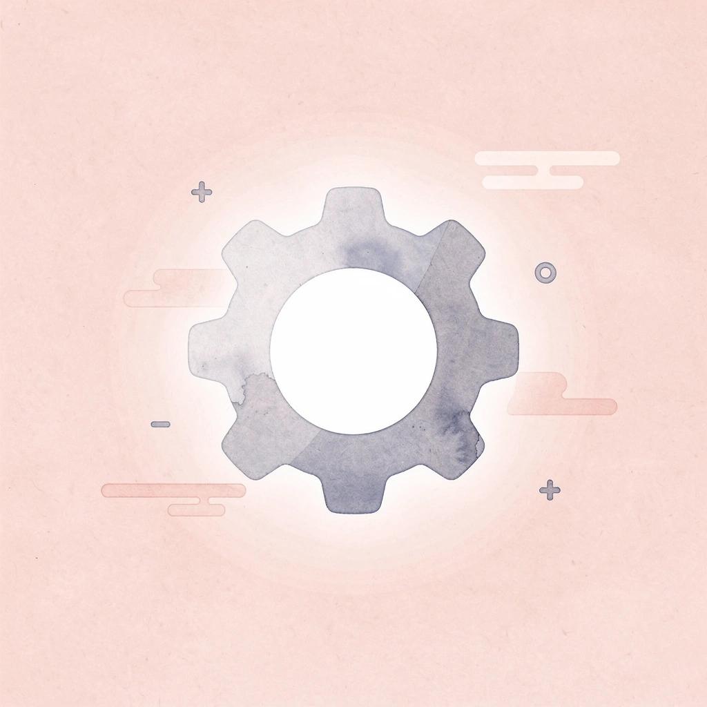 Gear icon representing Builder.io as a development tool
