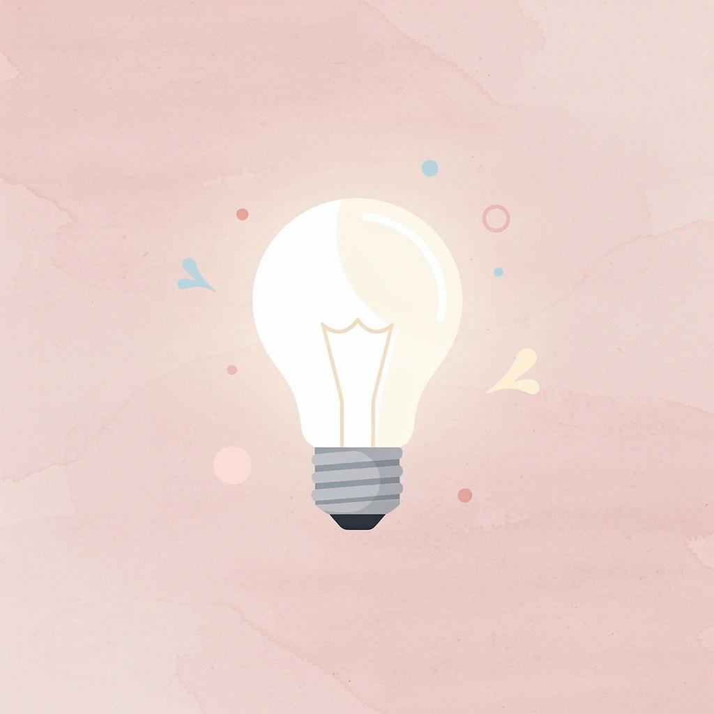 Lightbulb icon representing key insight about misconceptions