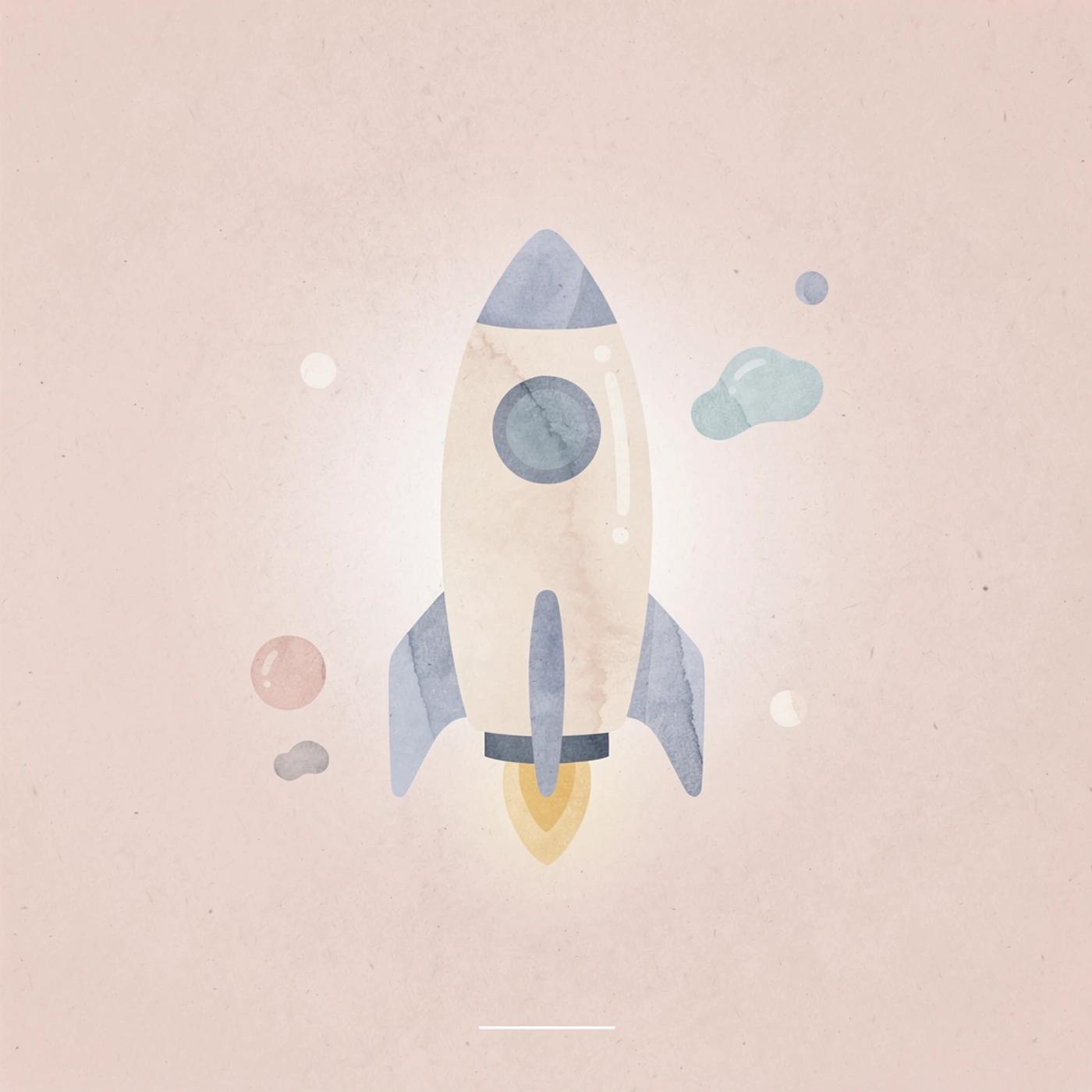 Rocket icon representing fast product launches