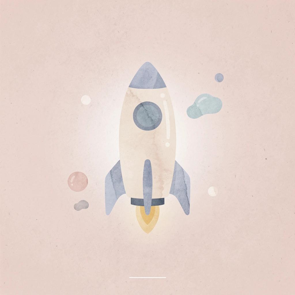 Rocket icon representing fast product launches