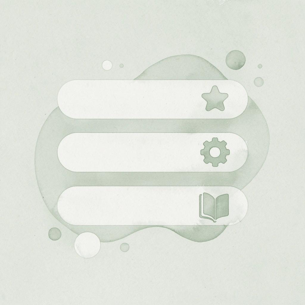 Icon layers showing frontend, API layer, and data layer stacked