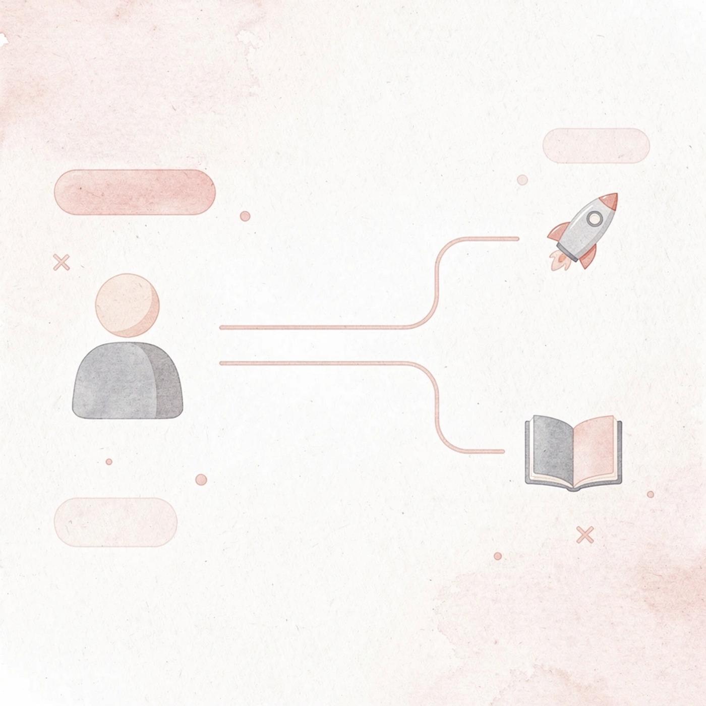 Code icon splitting into business system components