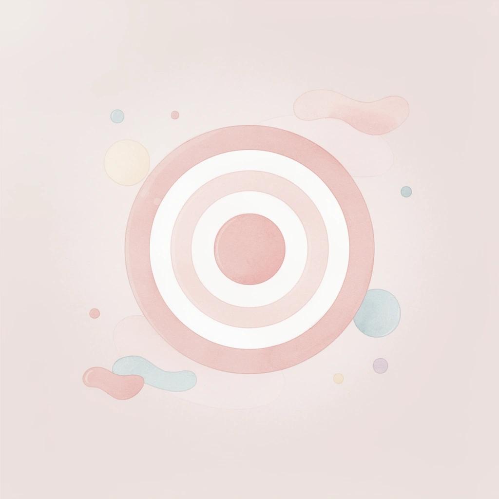 Target icon representing focused goal achievement