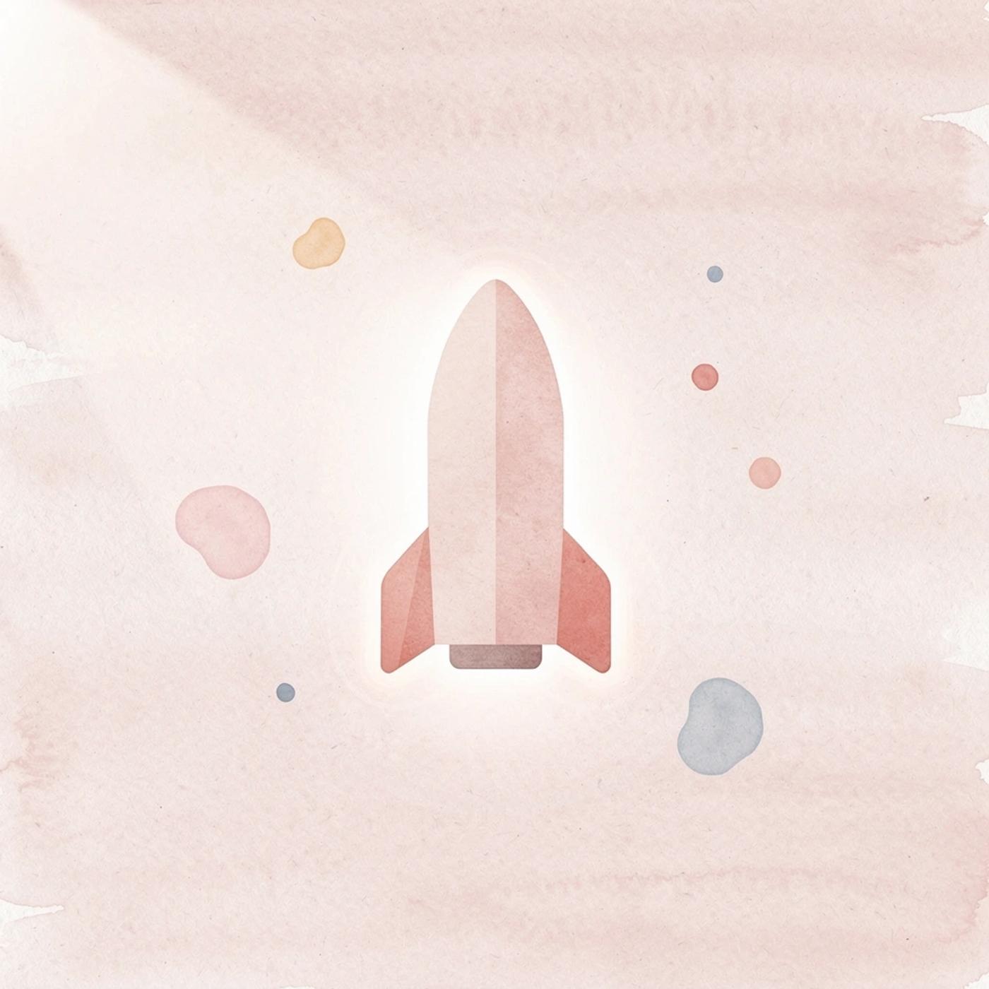 Rocket icon representing launching products