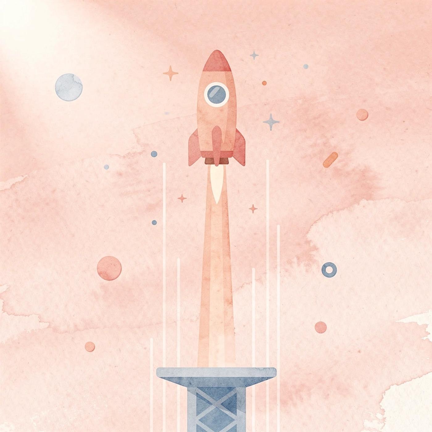Scene of a product launch being held back by obstacles