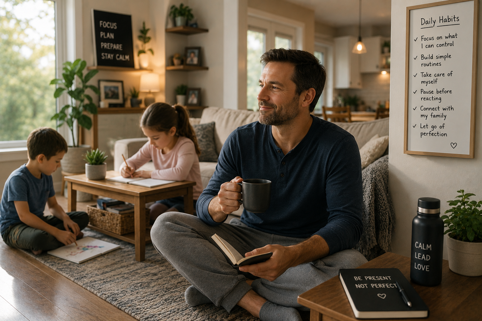 The Habits of Dads Who Always Seem Calm