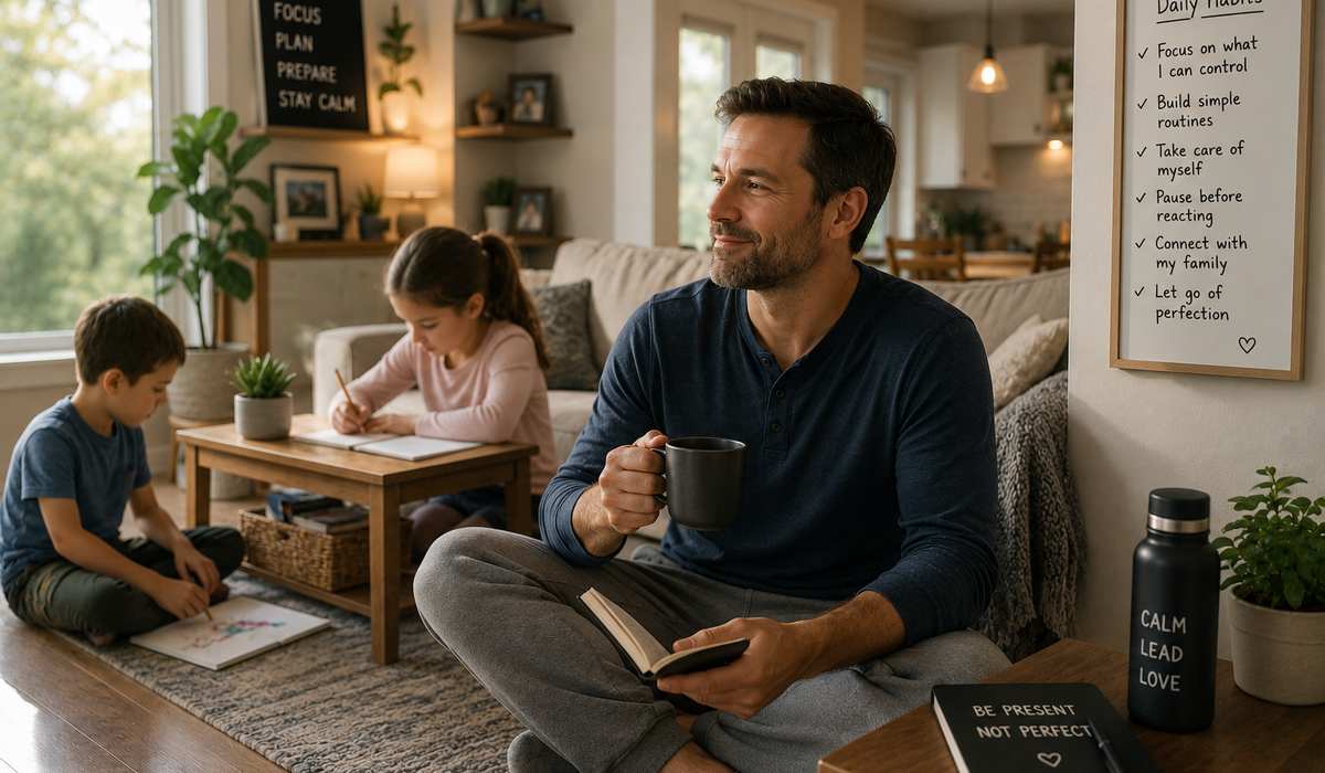 The Habits of Dads Who Always Seem Calm