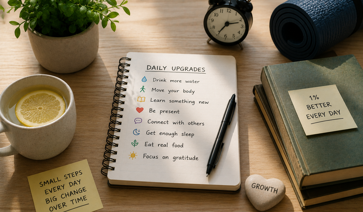 The Small Daily Upgrades That Add Up to a Better Life