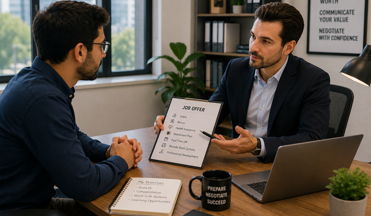 How to Negotiate a Job Offer the Right Way