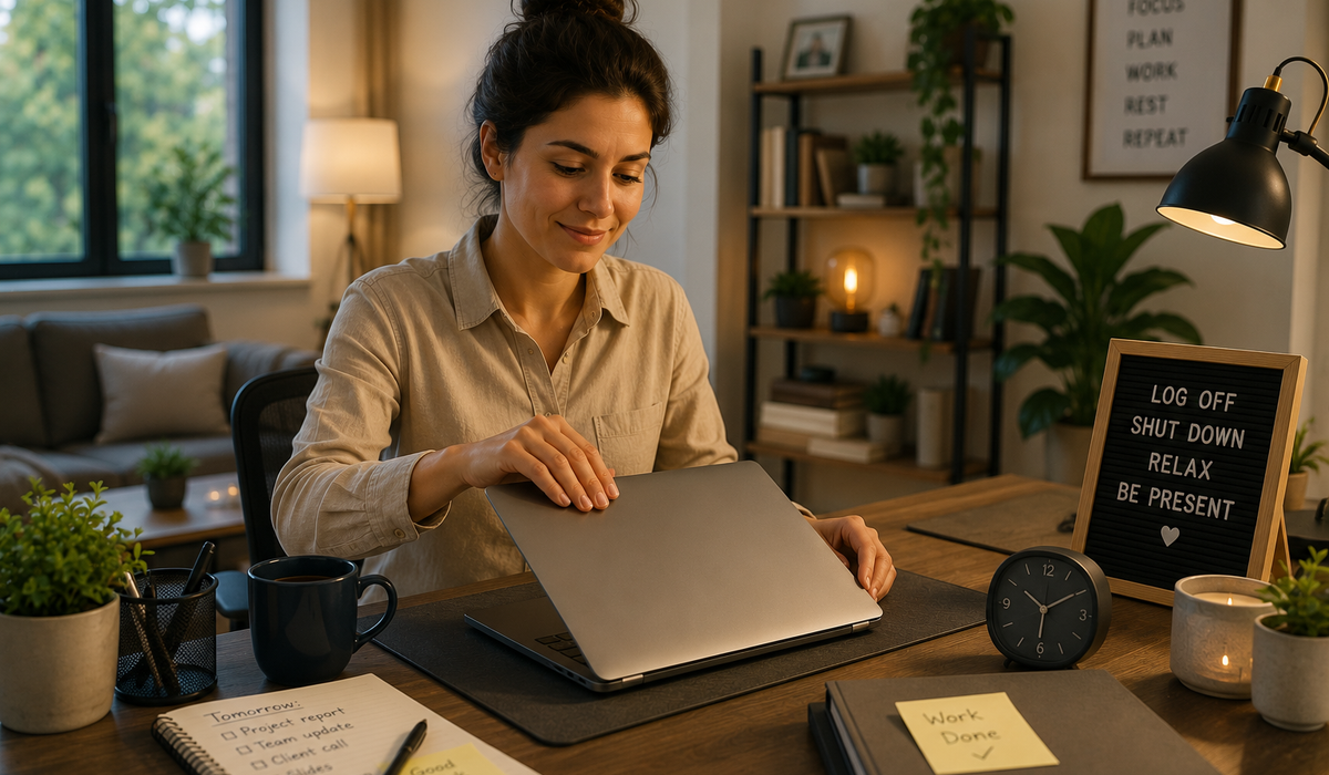 How to Actually Log Off When You Work from Home