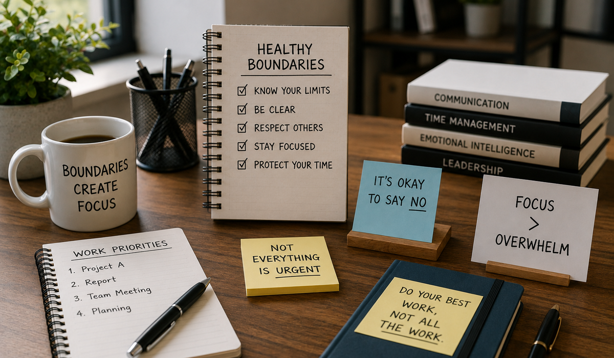 How to Set Boundaries at Work Without Burning Bridges