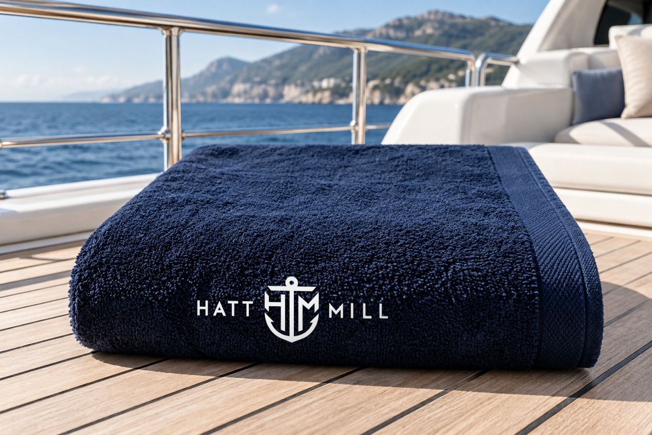 Hatt Mill Mega Yacht: deck towel