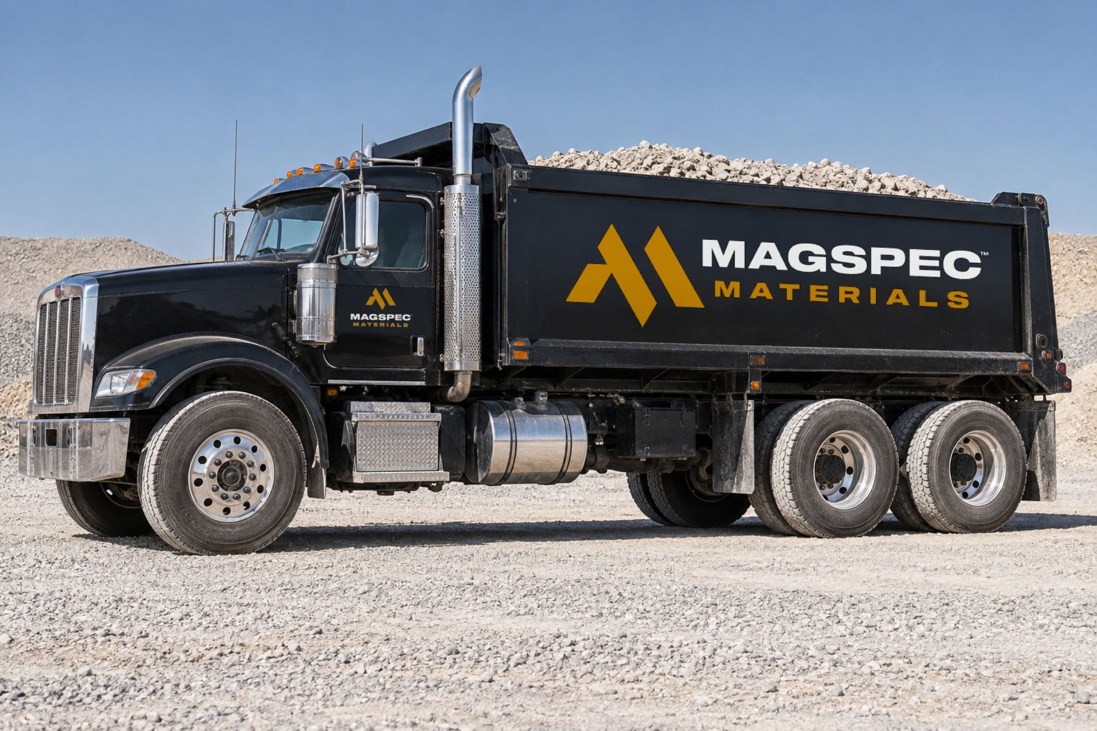 MagSpec Materials: dump truck