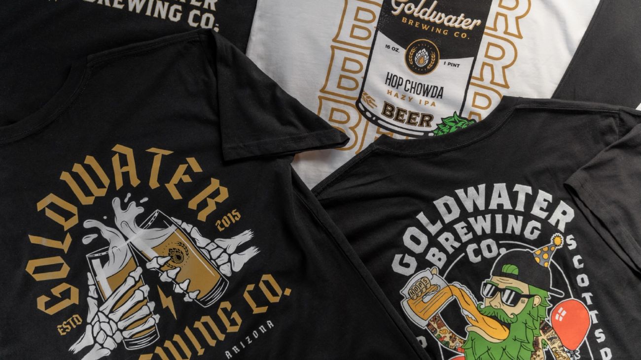 Goldwater Brewing Co.: shirts