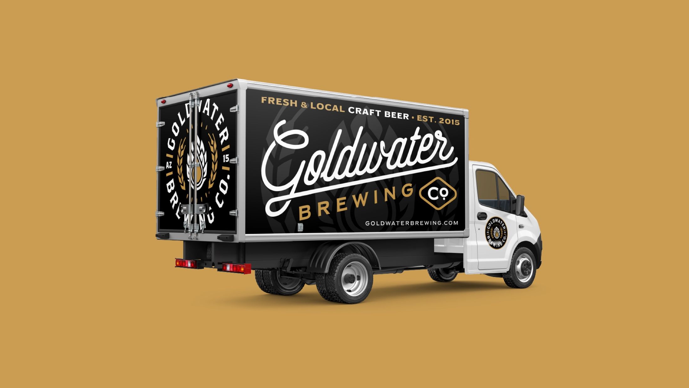 Goldwater Brewing Co.: delivery truck
