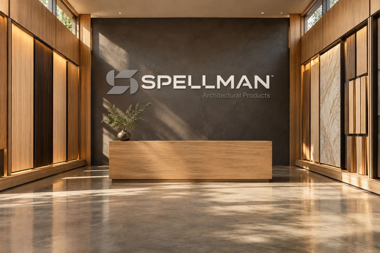 Spellman Architectural Products: showroom lobby