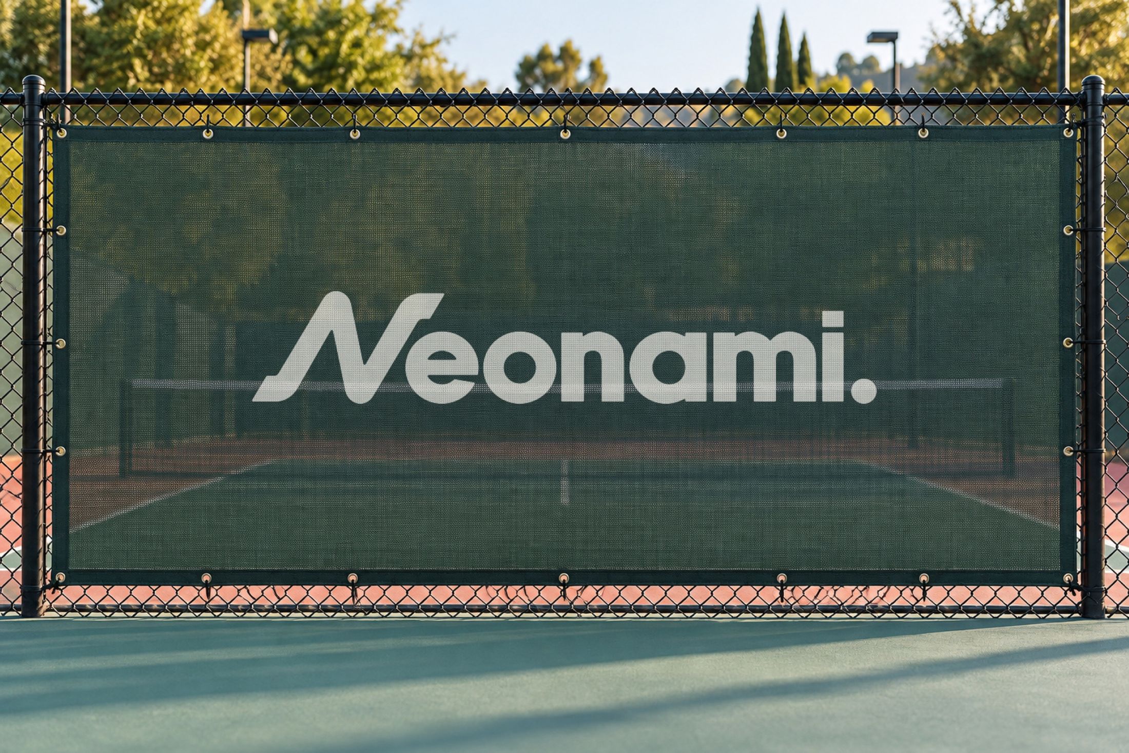 Neonami: courtside windscreen