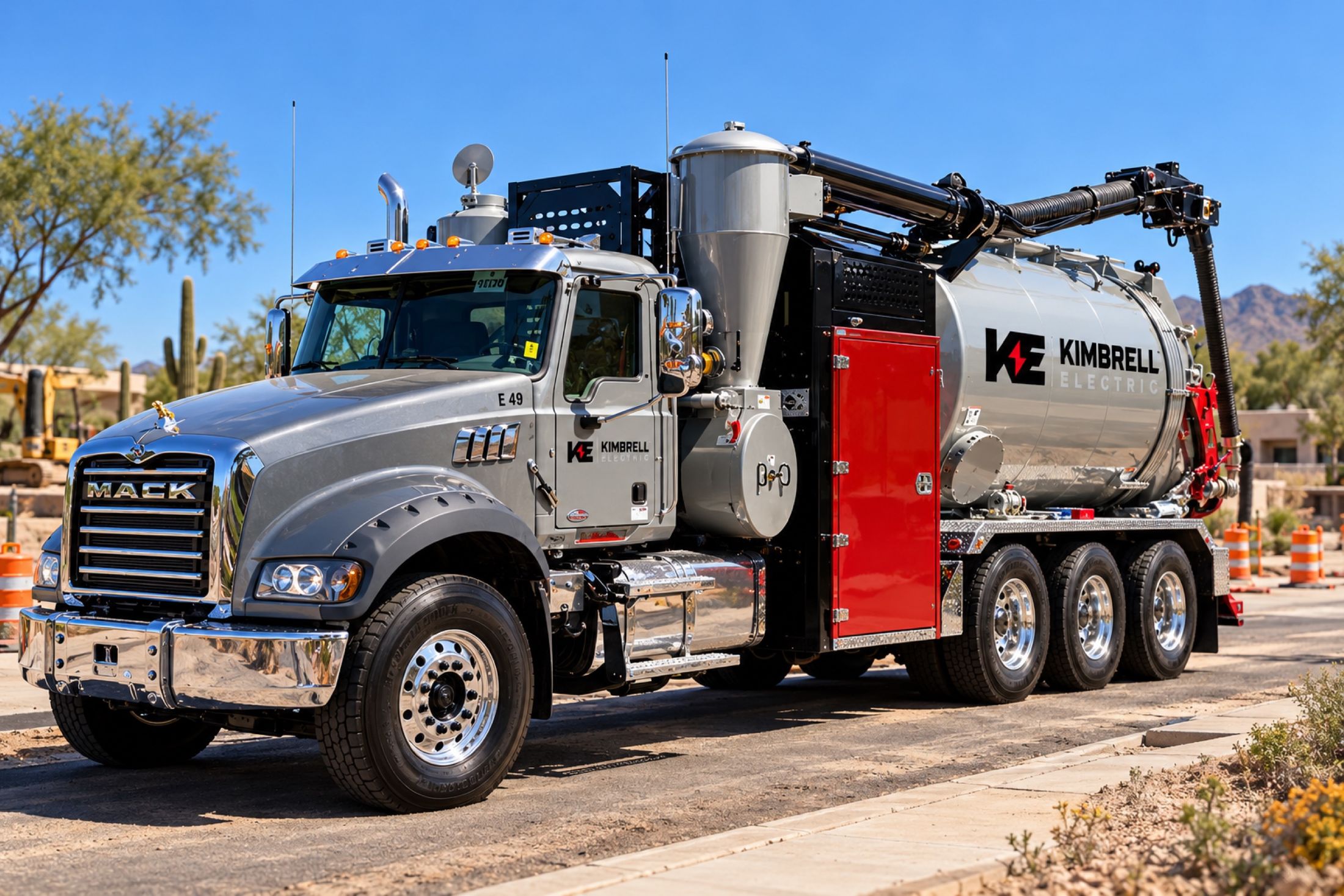 Kimbrell Electric: vacuum truck