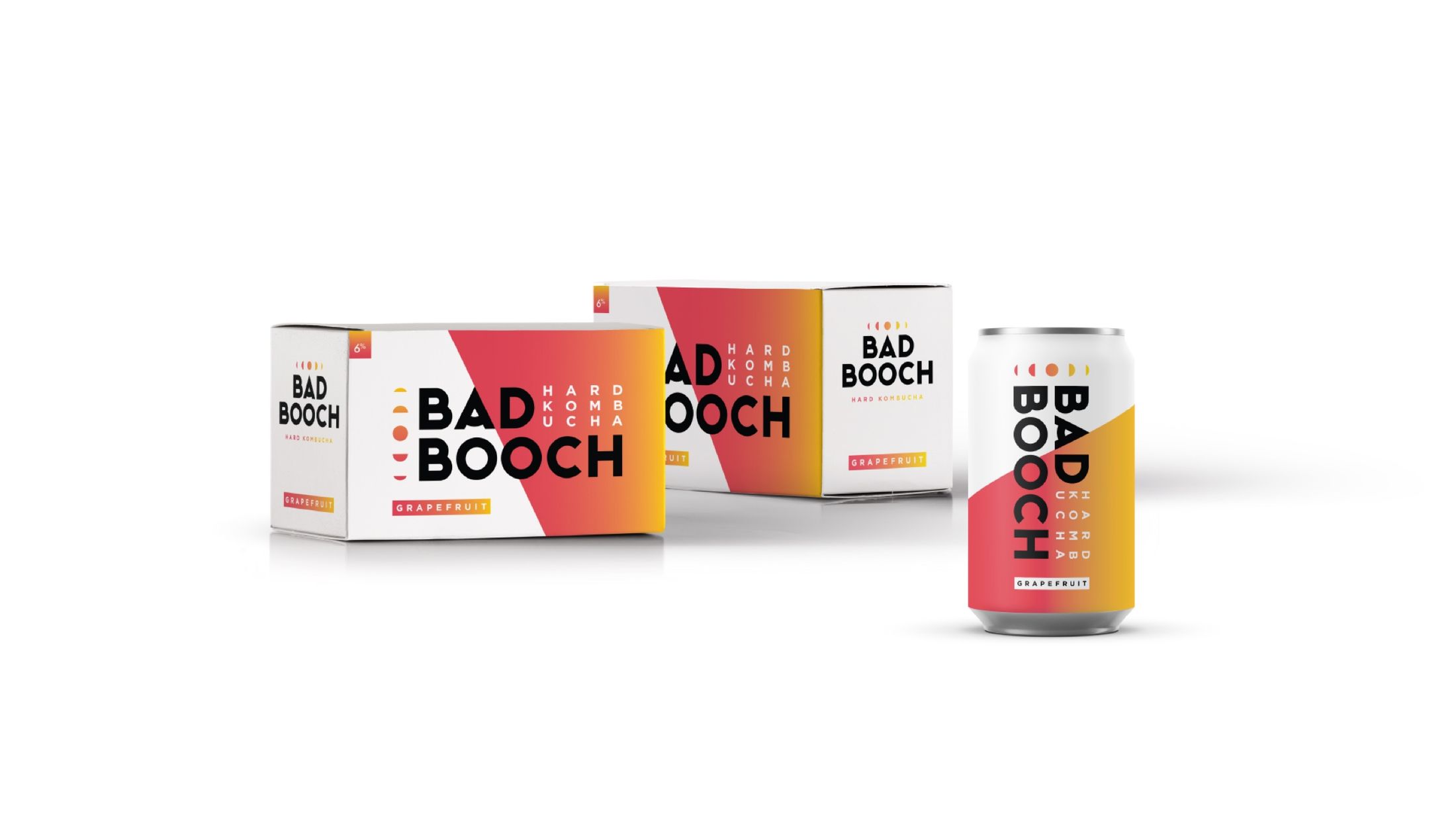 Bad Booch Hard Kombucha: packaging