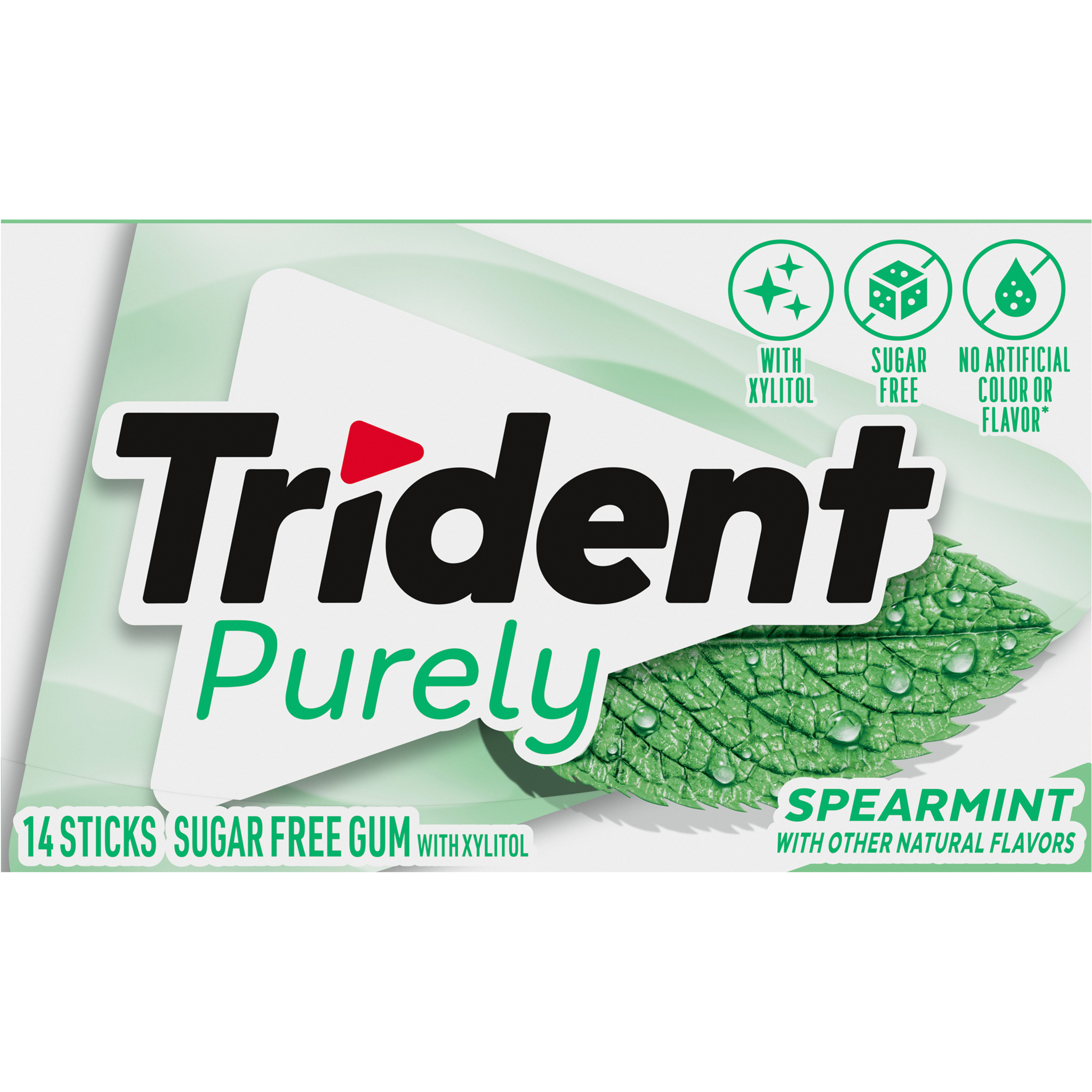 Trident Purely Spearmint (14 pieces)