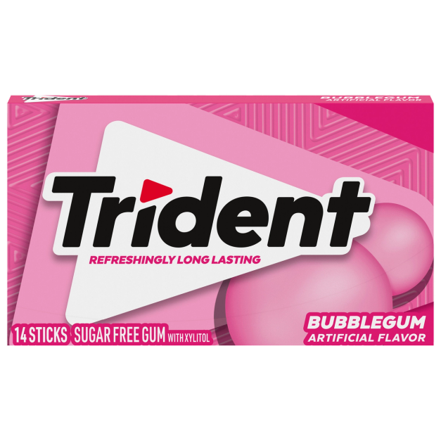 Trident Bubblegum (14 pieces) Trident US