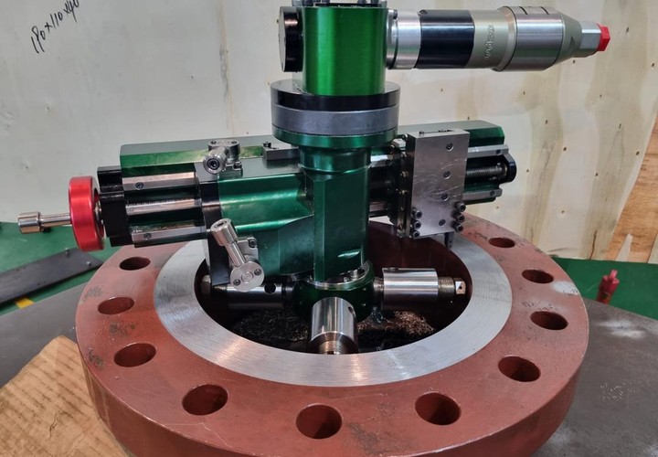On-Site Machining industrial service
