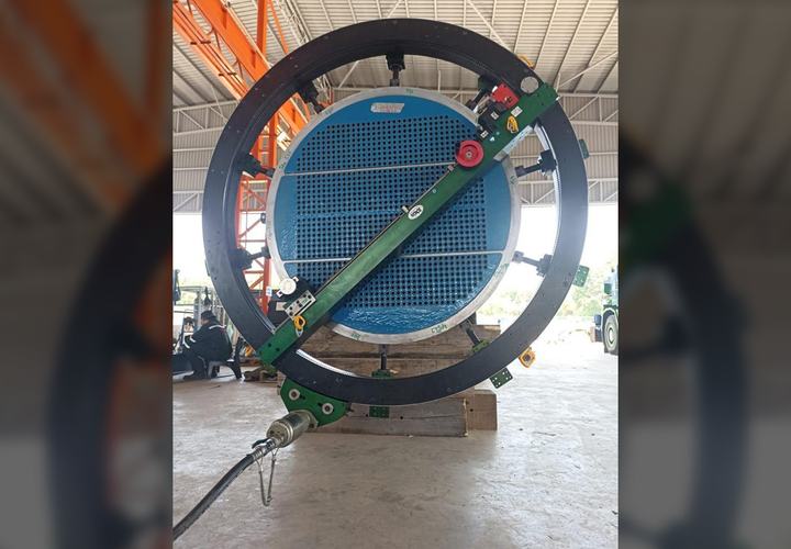 Axis OD Mounted Flange Facing