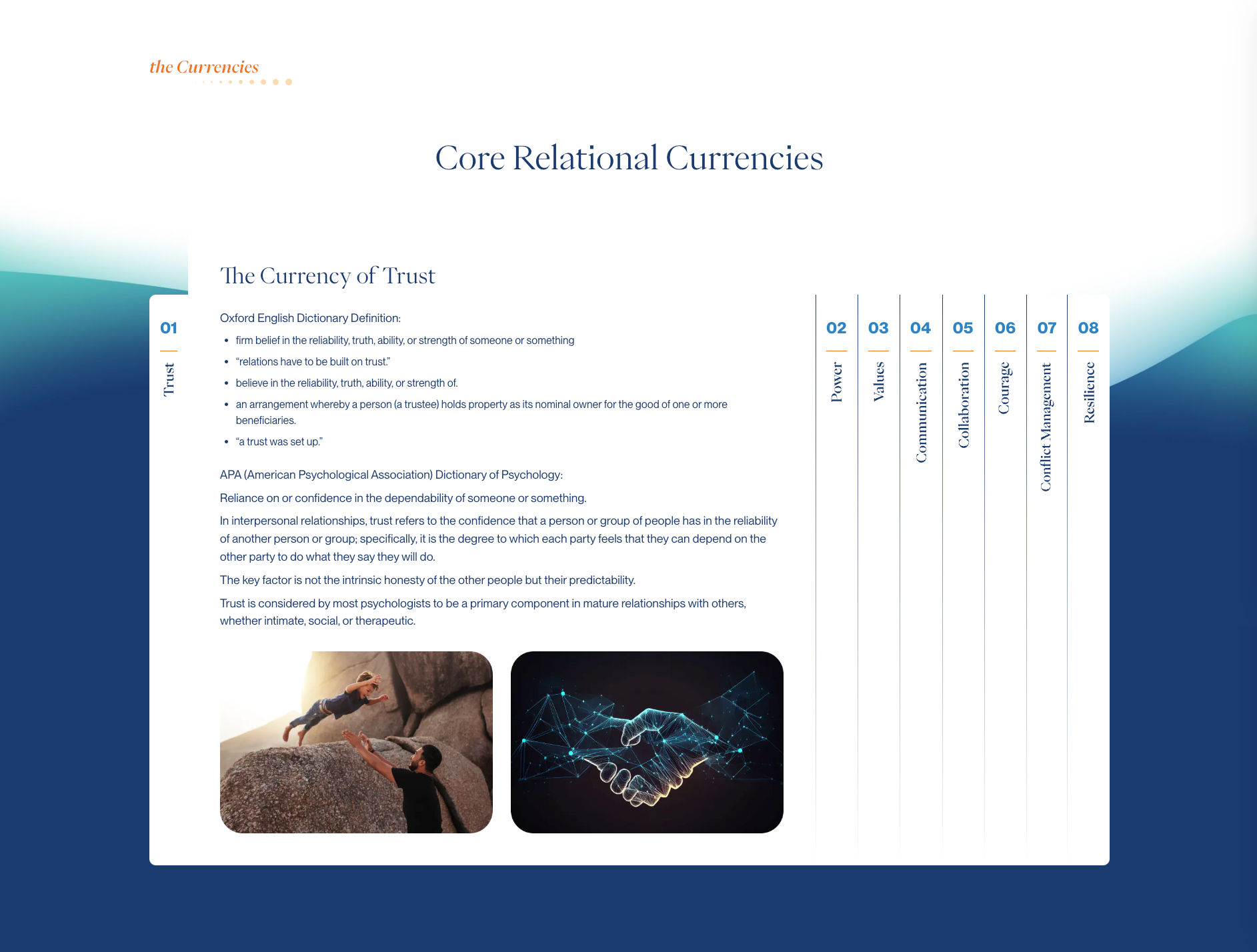 Image from Trends in Modern Web Layout: What's New?