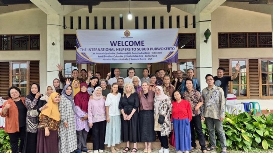 With members from Subud Purwokerto