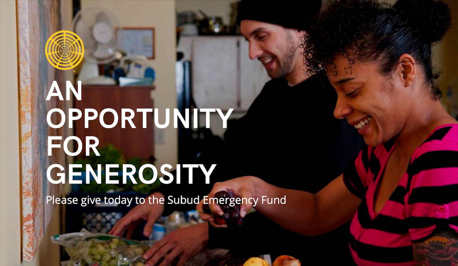 An Opportunity for Generosity