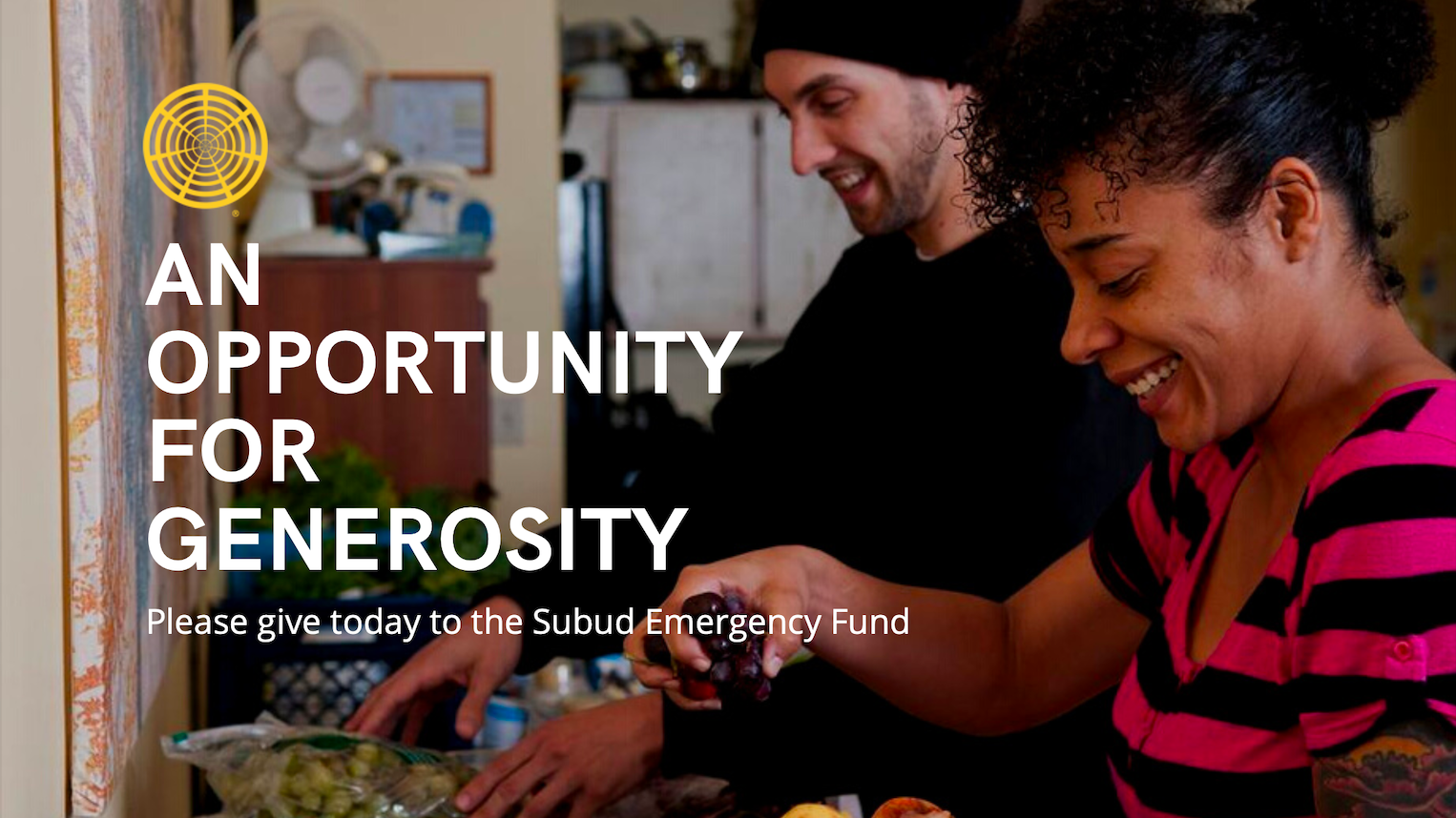 An Opportunity for Generosity