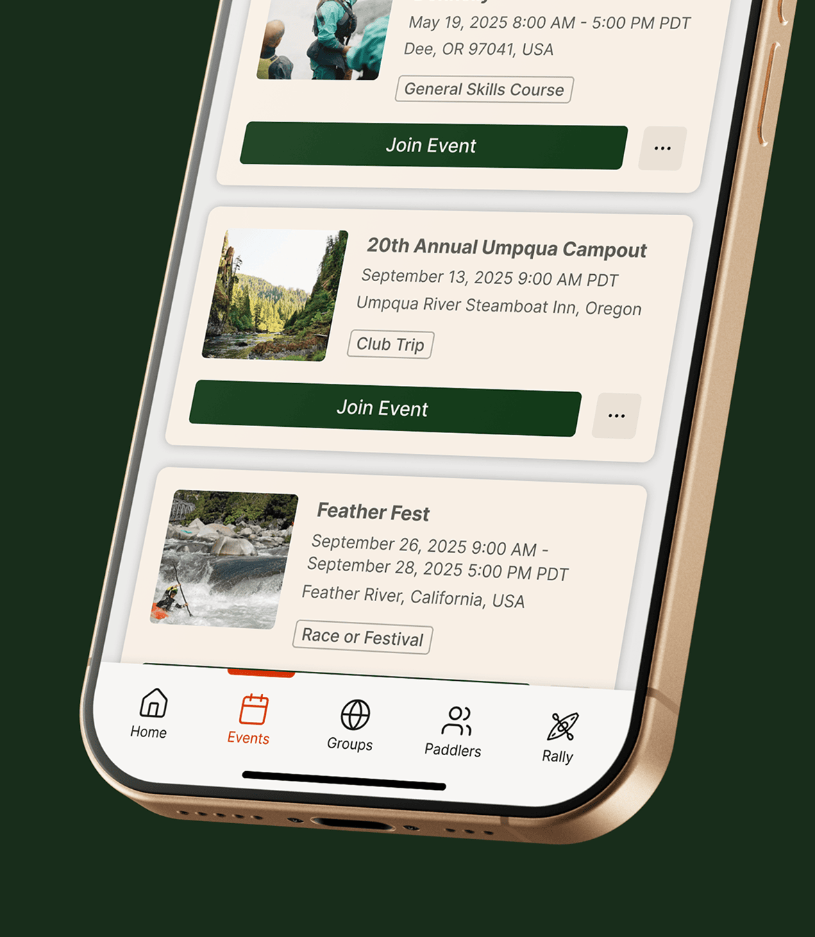 rally crew product design ui and development