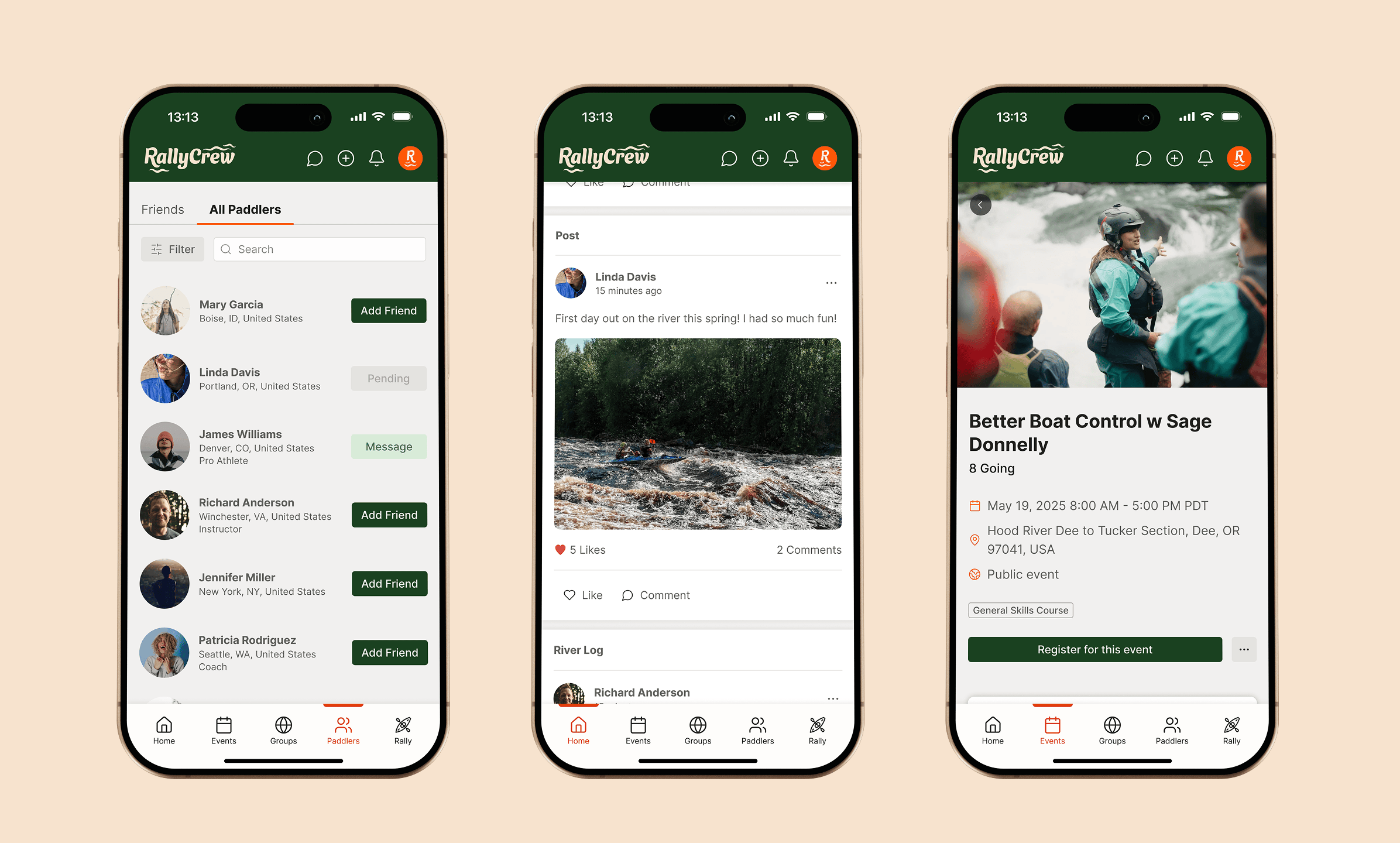 rally crew product design ux and ui design