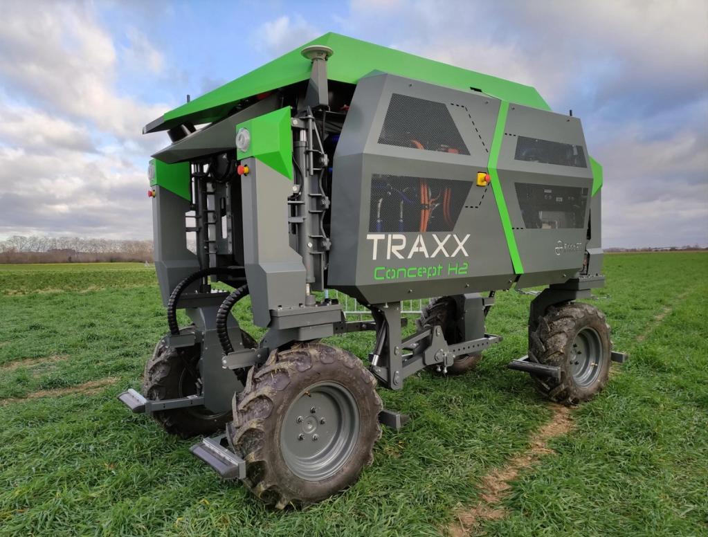 The World’s First Hydrogen-Fueled Vineyard Tractor is Here