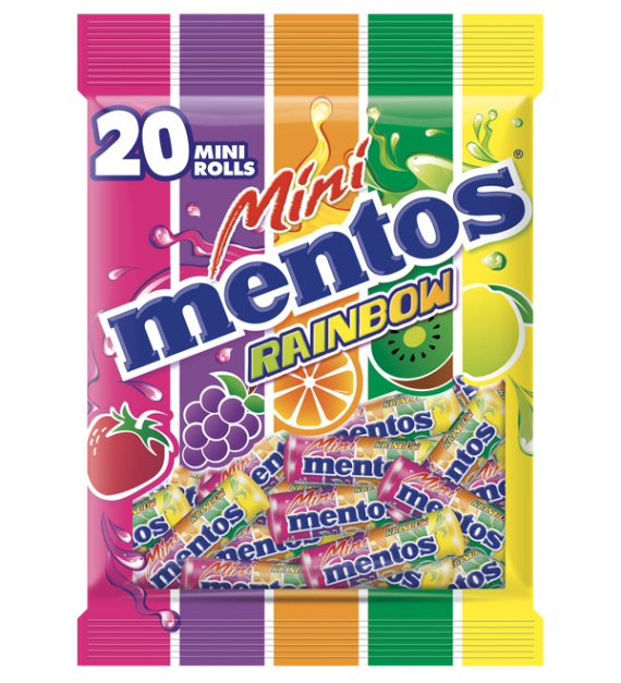 Mentos Mini Roll Rainbow Bag | Mentos South Africa