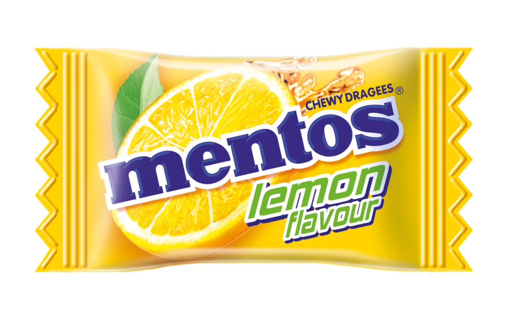 Mentos Candy Mono Lemon Mentos South Africa