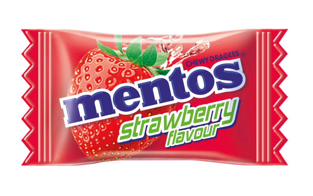 Mentos Candy Mono Strawberry Mentos South Africa