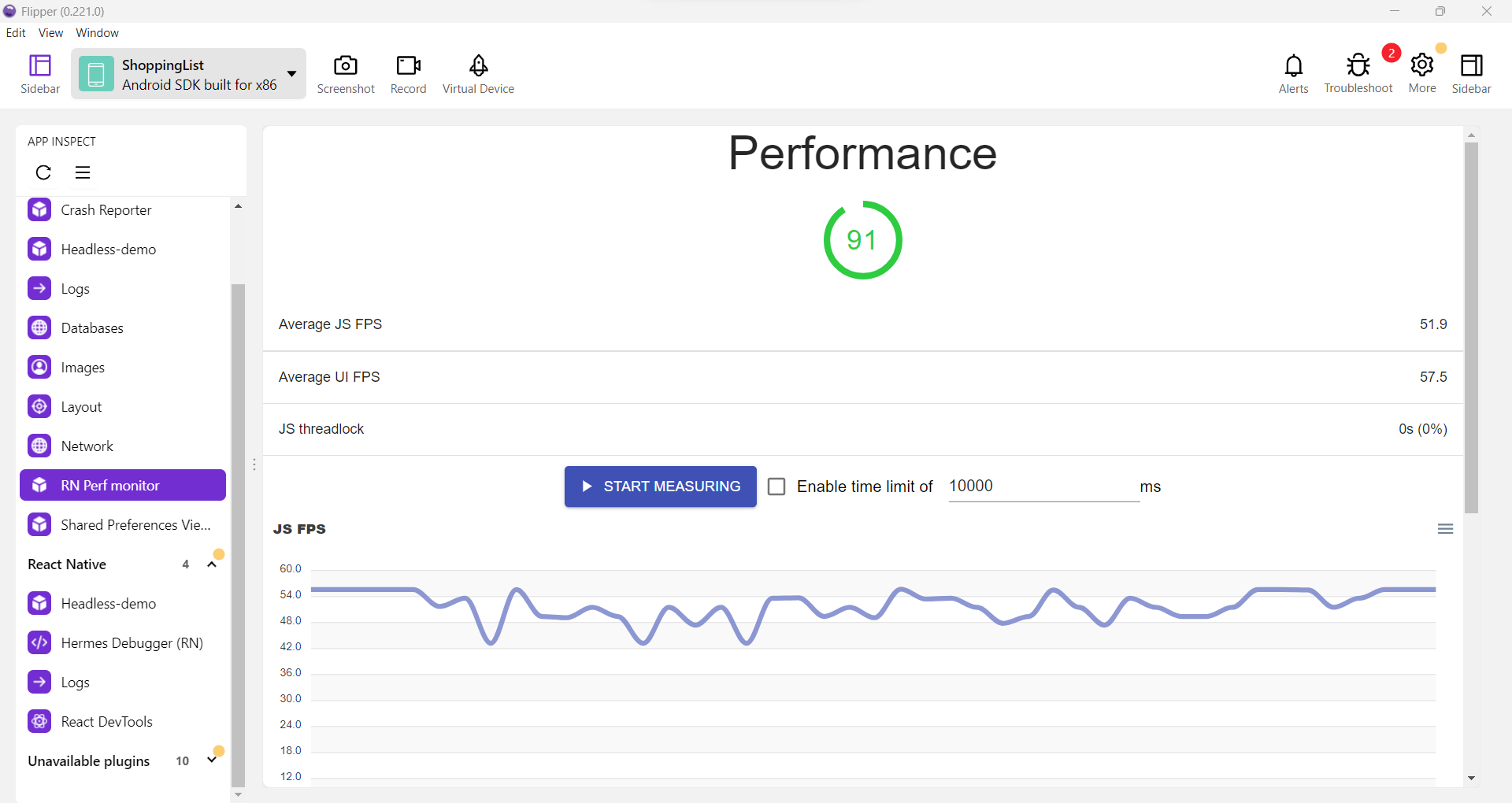 Flipper Performance Dashboard