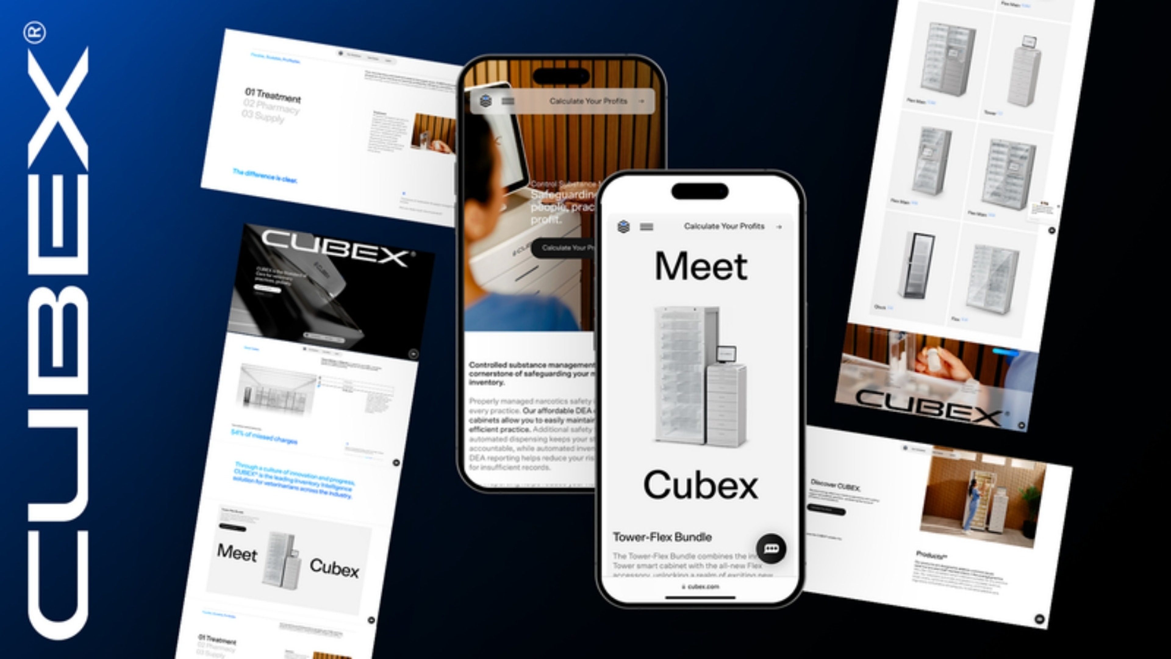 Platform & design work for Lux Aeterna