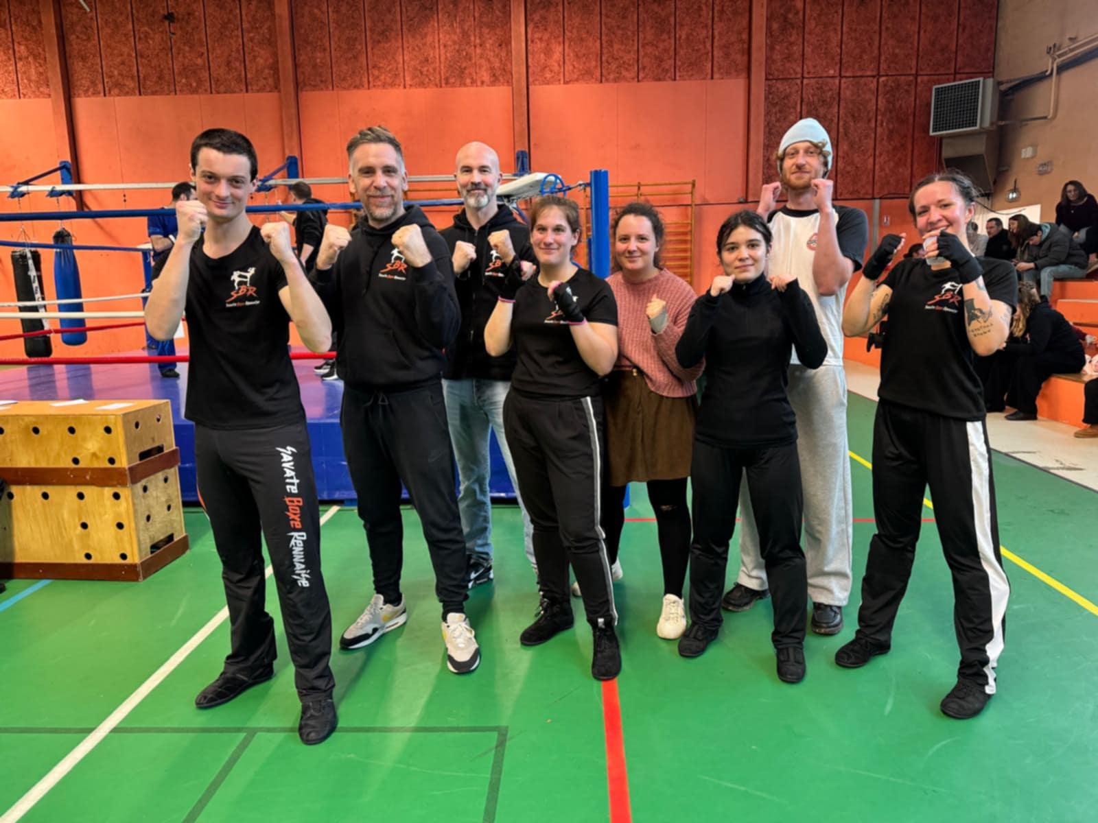 groupe SBR à l'interclub de Rennes