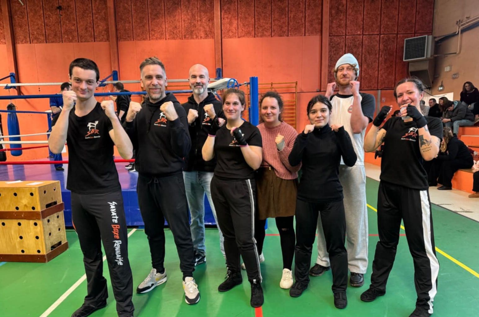 groupe SBR à l'interclub de Rennes