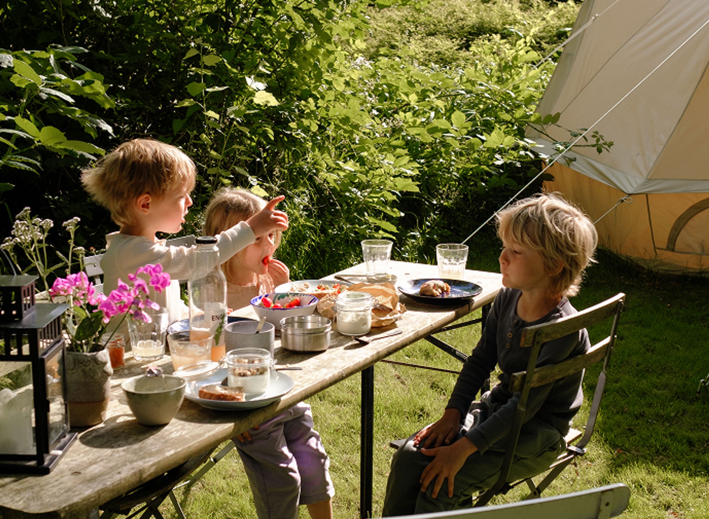 Hvorfor vælge en sommerferie i naturen med børn?