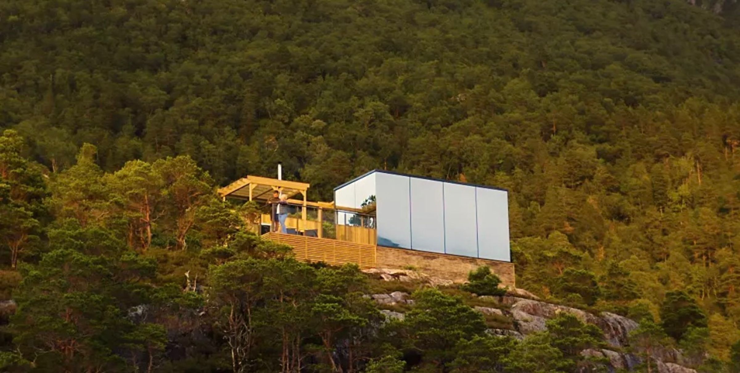 What is a glass cabin?