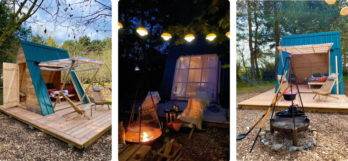 Bonfire Stories i Guider Luksus Overnatning I Naturen - naturoplevelse