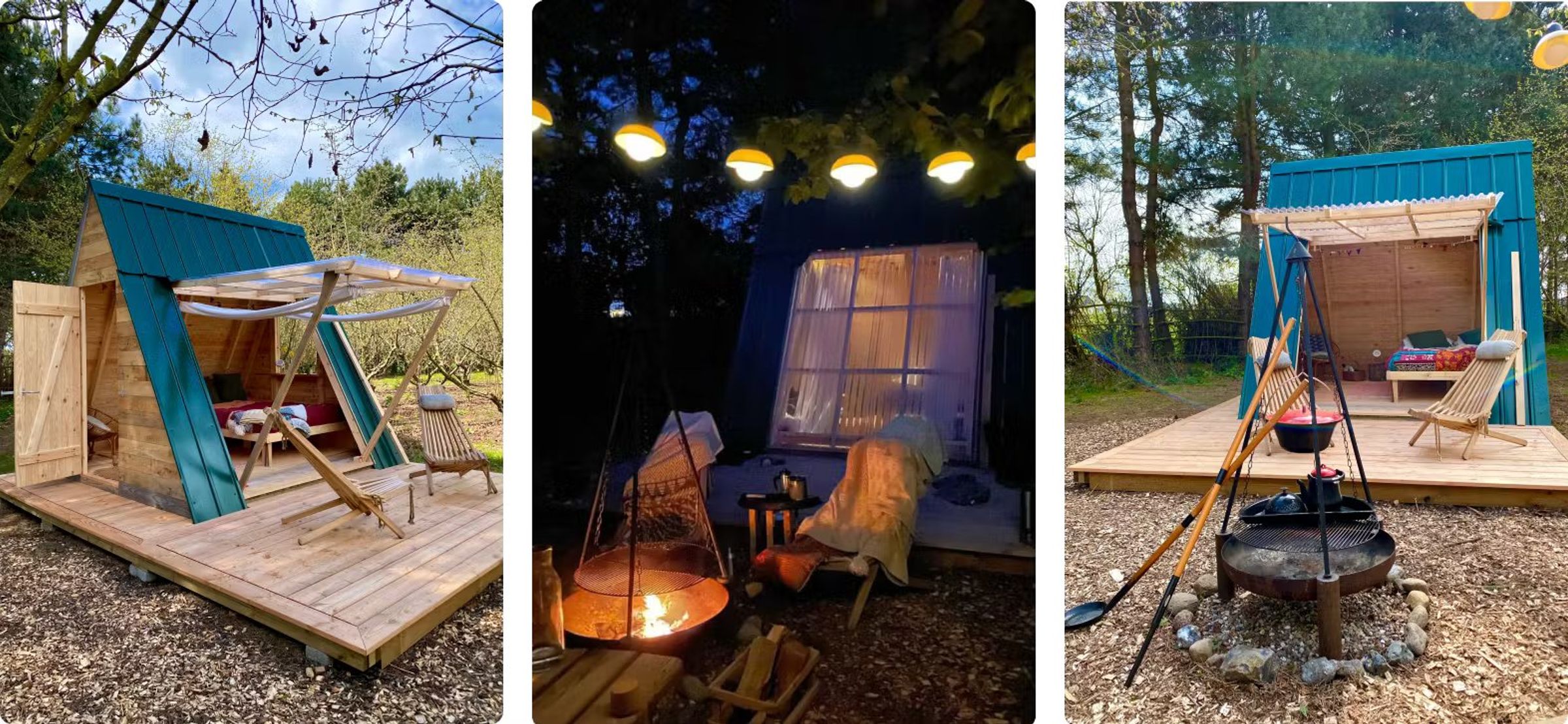 Bonfire Stories i Guider Luksus Overnatning I Naturen - naturoplevelse