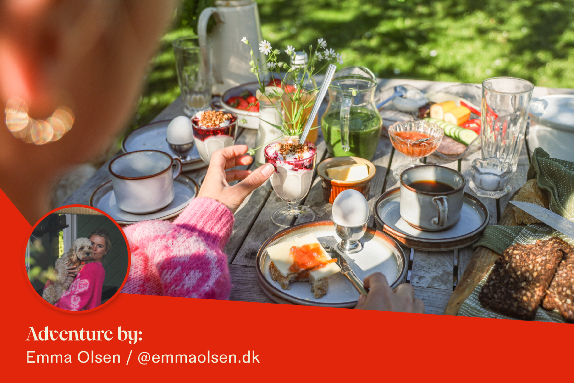 Emma Olsen getaway i Det Grønne Orangeri
