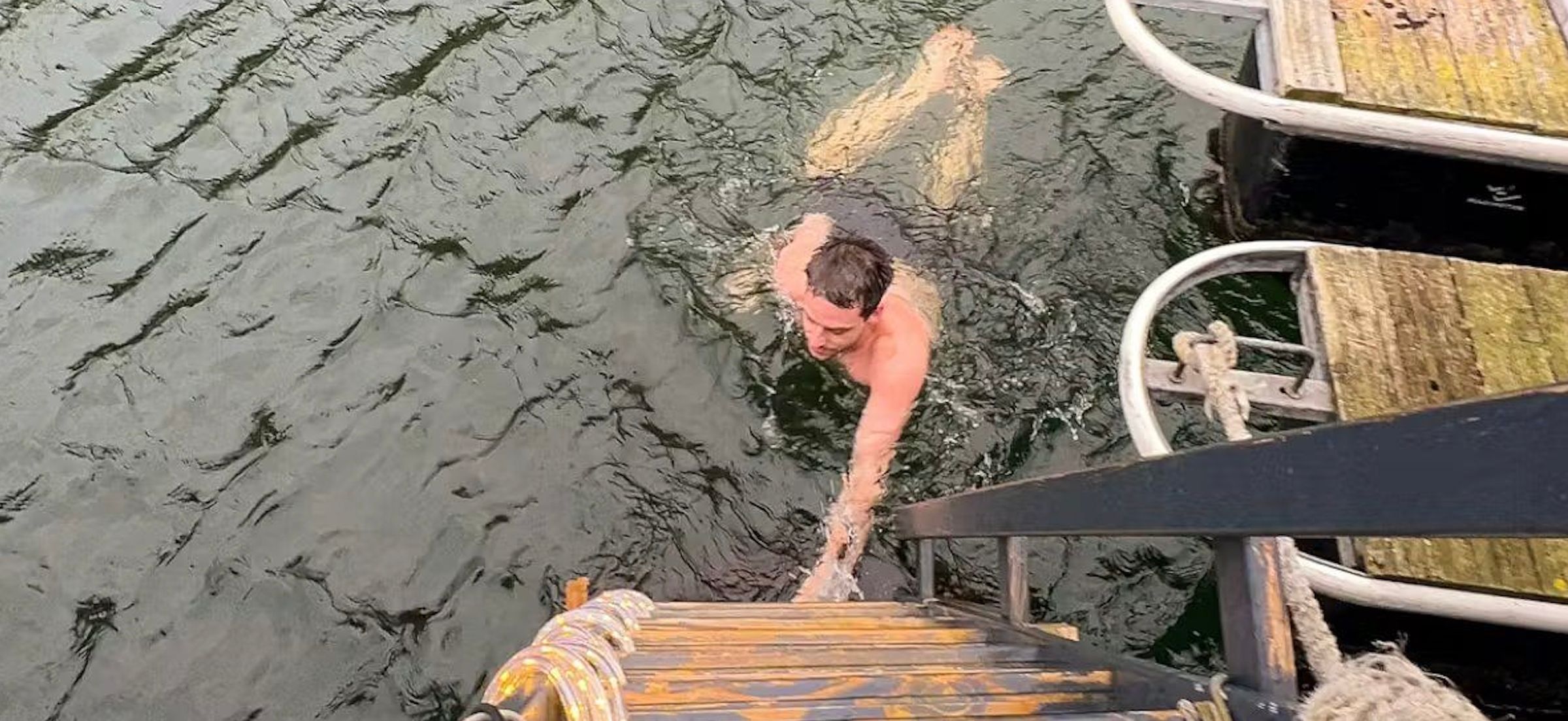 Vinterbadning hos Havgus