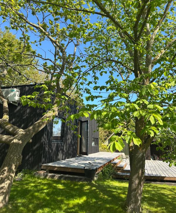The cabin from outside