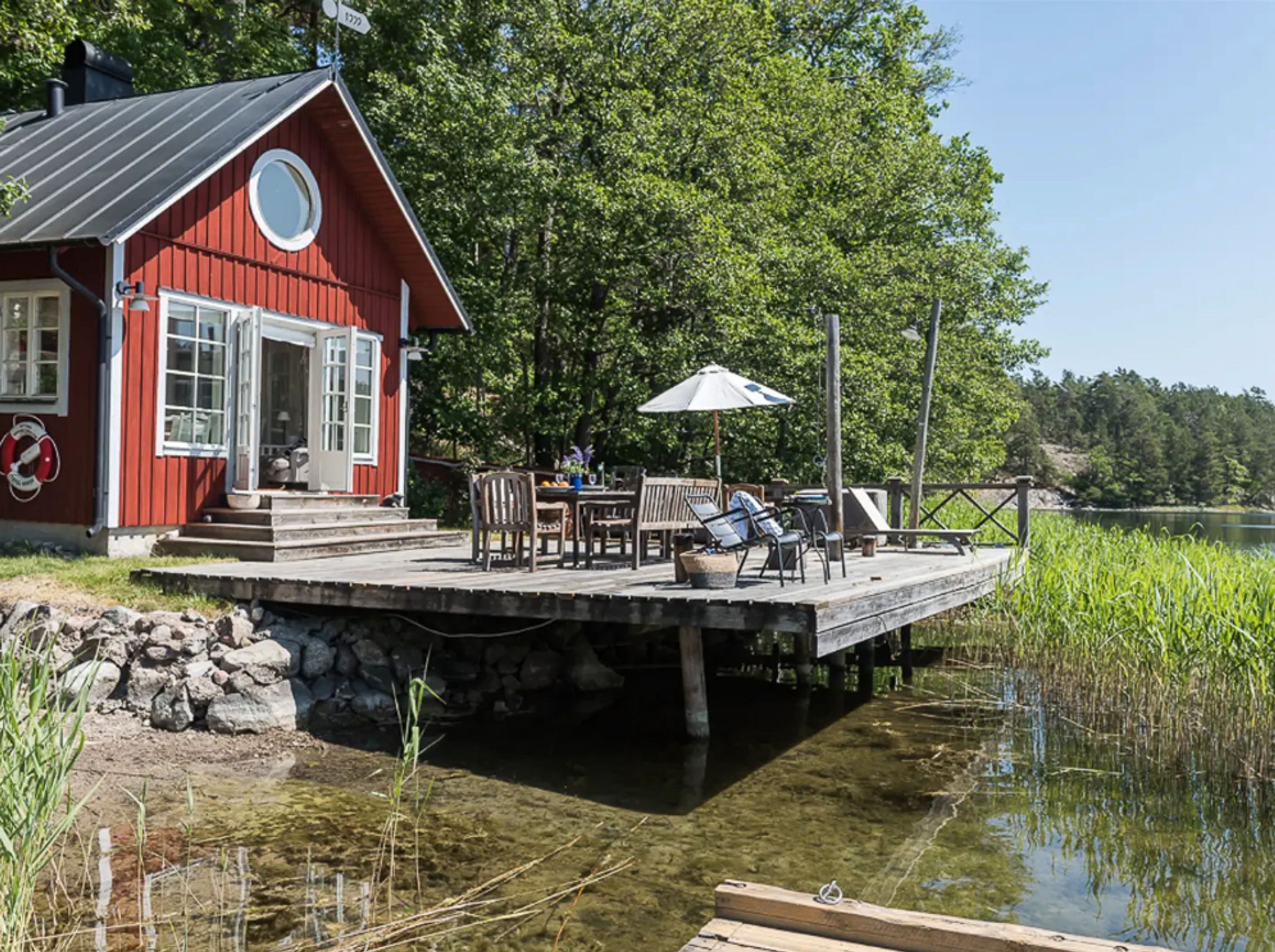Utsikt över Stockholm och skärgården