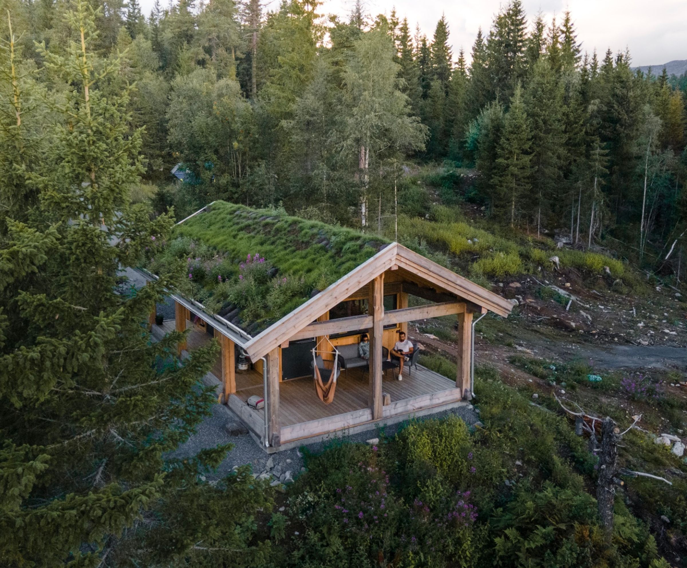 Glamping i en dome i Norge